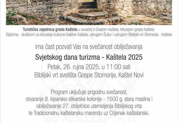 SVJETSKI DAN TURIZMA - KAŠTELA 2025