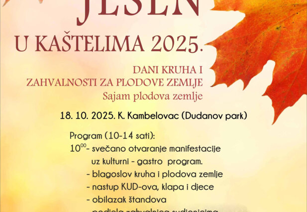 JESEN U KAŠTELIMA 2025