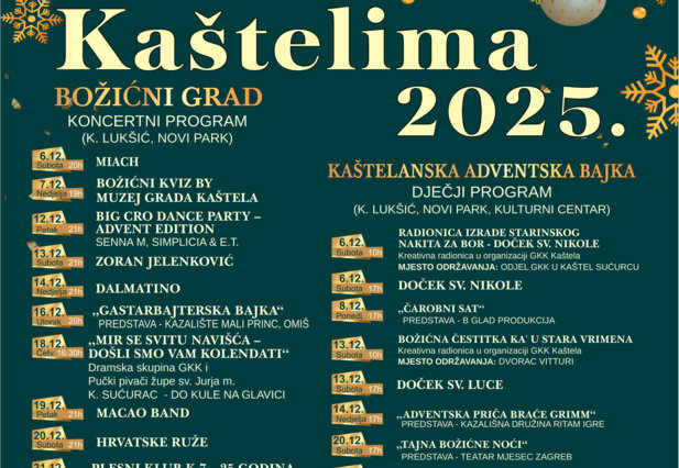 ADVENT U KAŠTELIMA 2025. 